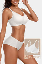 Soutien-gorge push-up lissant, sans coutures et confortable