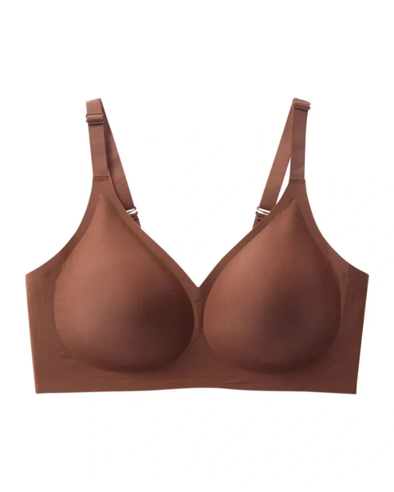 Soutien-gorge push-up confortable sans fil pour femme Jelly